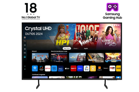 EAN 8806095490823 - Samsung DU7105 TU55DU7105K 139,7 cm (55") 4K Ultra HD Smart TV Wifi Negro imagen 1