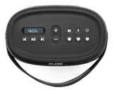Pure Woodland Wasserdichter Outdoor-Altavoz Con Fm Dab+ Radio, Negro