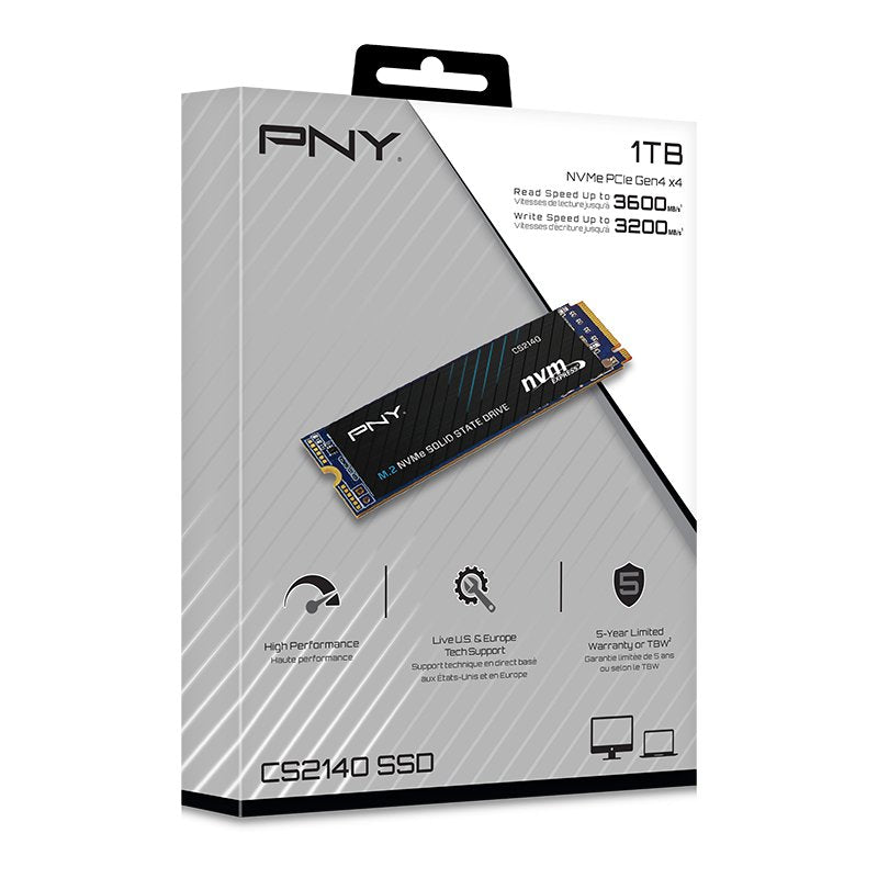Disco Ssd Pny Cs2140 1tb M.2 Nvme Pcie Gen4