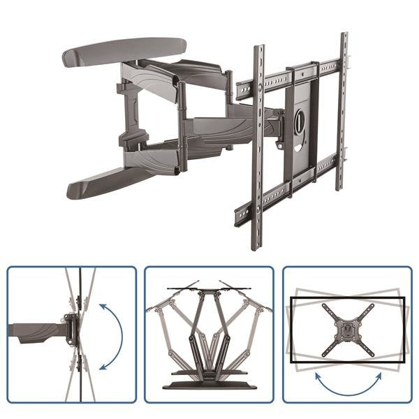 EAN 0065030870368 - Ventronic LL-812 soporte para TV 177,8 cm (70") Negro imagen 6