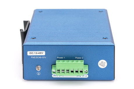 EAN 4016032490197 - Digitus DN-651155 switch Gigabit Ethernet (10/100/1000) Energía sobre Ethernet (PoE) Negro, Azul imagen 3