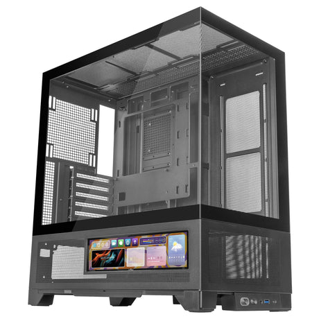 EAN 8435693112556 - Mars Gaming MCLCDX carcasa de ordenador Midi Tower Negro imagen 4