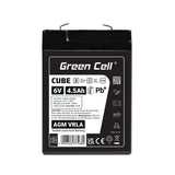 EAN 5904326375680 - Green Cell AGM6V4-5AH-J batería para sistema ups Sealed Lead Acid (VRLA) 6 V 4,5 Ah imagen 4