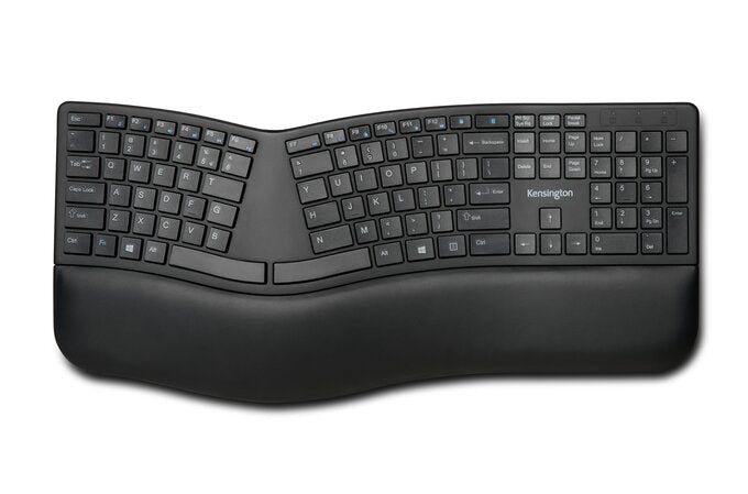 Teclado Alemán Kensington Pro Fit Ergo Rf Inalámbrico + Usb Qwertz Negro