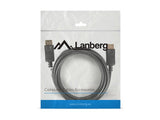 Lanberg Cable Ca-Dpdp-10cc-0030-Bk Displayport Macho/Macho Maxima Resolucion 4k 3 Metros