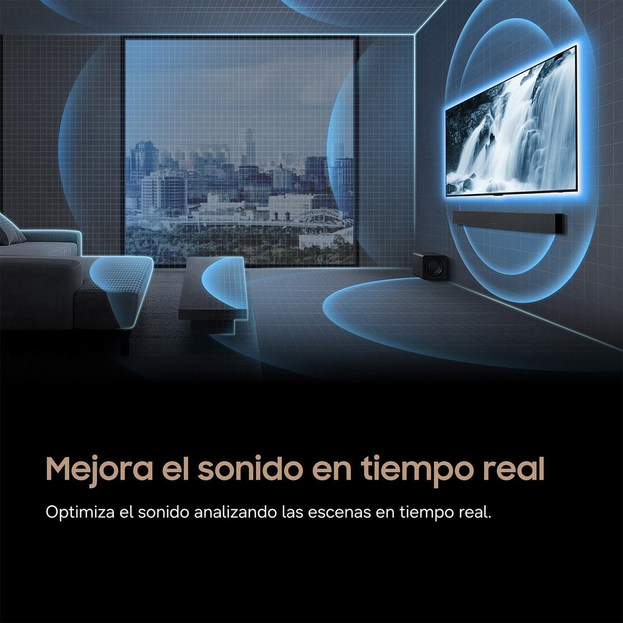 Samsung Hw-Q600h Xc Titan Black Barra De Sonido 3.1.2ch Con Subwoofer Y Dolby Atmos (2026)