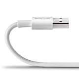 Cable Usb 2.0 Ngs Zyro-Ac Usb Macho Usb Tipo-C Macho Hasta 15w 480mbps 1m Blanco
