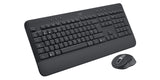Teclado Inglés + Ratón Logitech Signature Mk650 Bluetooth Qwerty Internacional Grafito