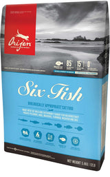 Orijen Six Fish Pienso Para Gatos 5,4 Kg Adulto