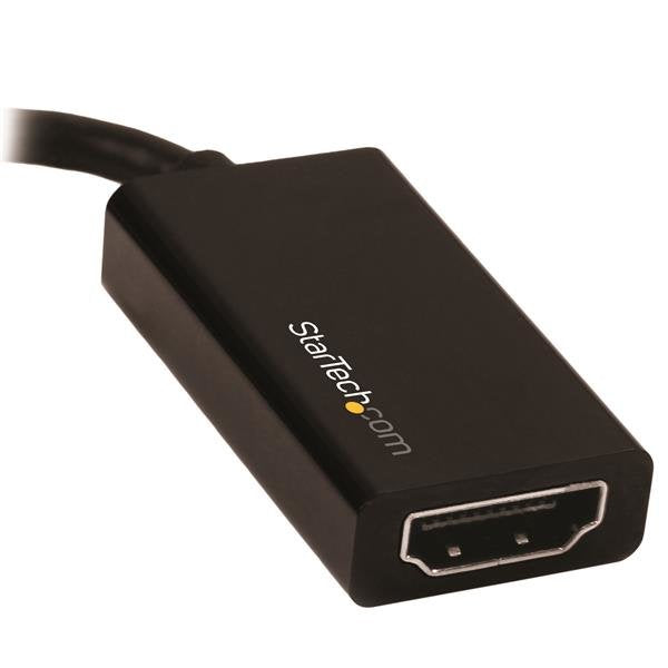Startech Adaptador Conversor Mini Displayport A Hdmi 4k 60hz Negro Mdp2hd4k60s
