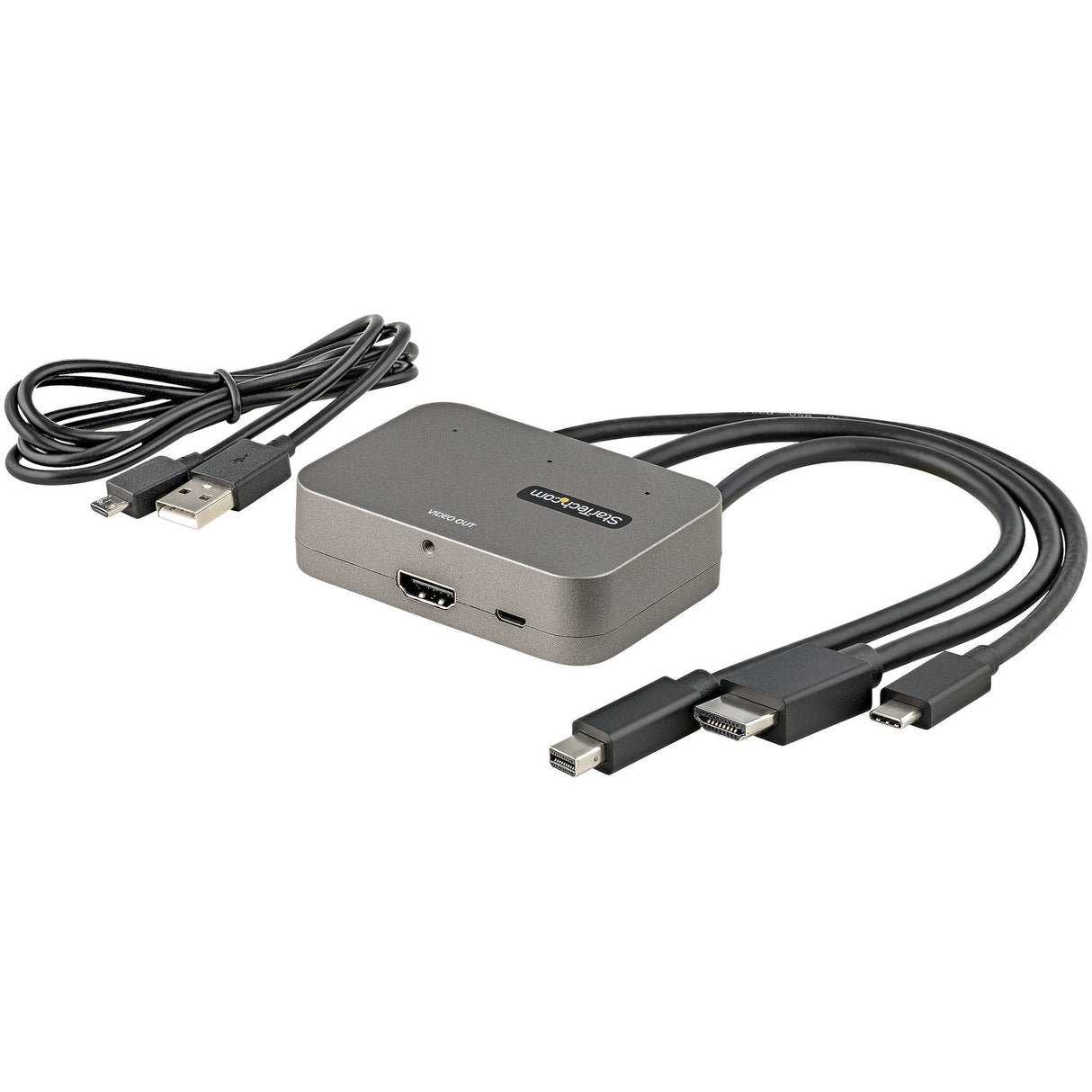 Startech Adaptador Multipuertos 3 En 1 Usb-C Hdmi O Mini Displayport A Hdmi 4k 60hz Cdphdmdp2hd