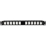 Trendnet Patchpanel 24-Port Vacío, Abgew Keyst Geschir 19" 1u