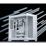 Caja Pc Jonsbo Tk-4 Midi-Tower, Atx, Tempered Glass - Blanco