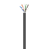 Aisens Bobina Cable Exterior Rj45 Cat.6 Ftp Rigido Awg24 - 305m - Negro
