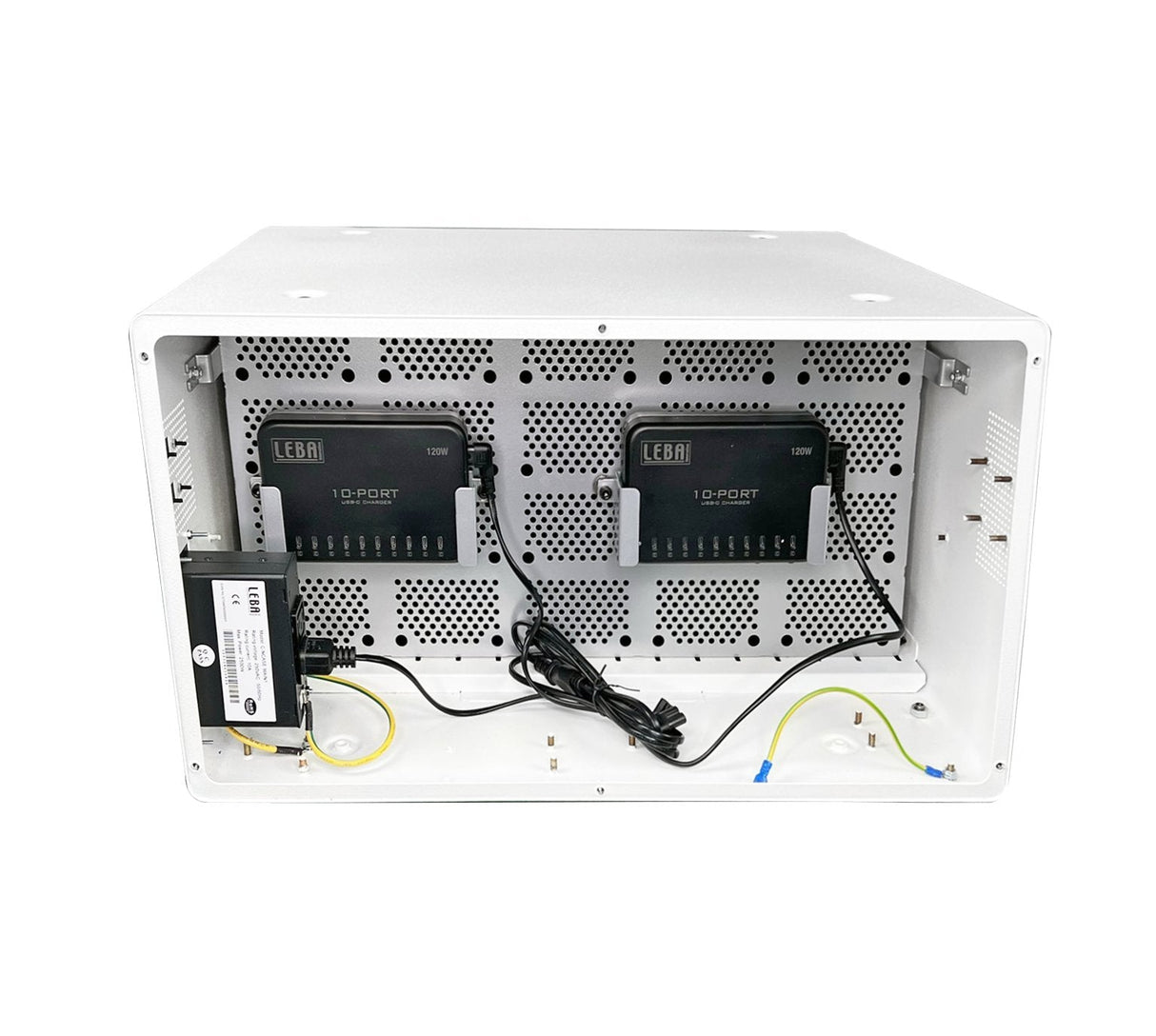 Notecharge 10 Ports, Usb-C 12  Watt (Schuko Plug)