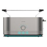 Cecotec Langschlitz-Toaster Shine&Toast Extra Double (Edelstahl, 1.400 Watt, Para 4 Scheiben Toast) 3287