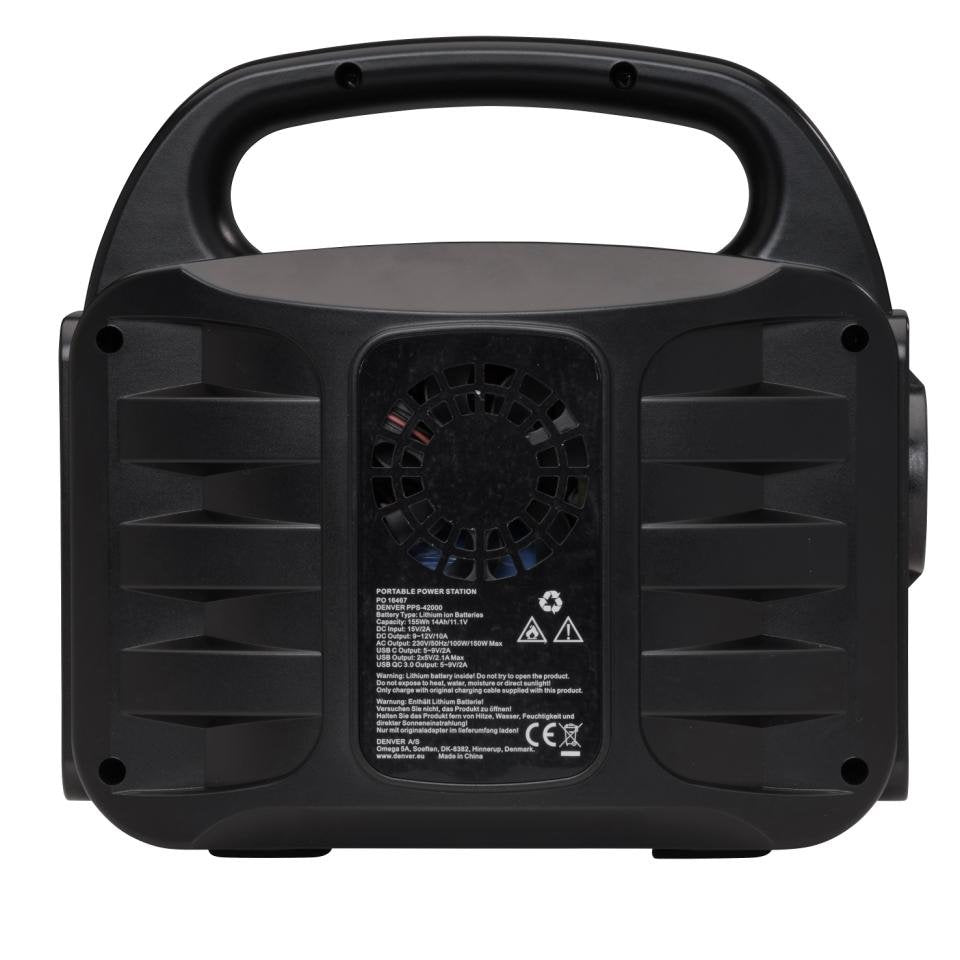 Estación De Carga Portátil Dever Pps-42000 - Batería De Litio 155wh