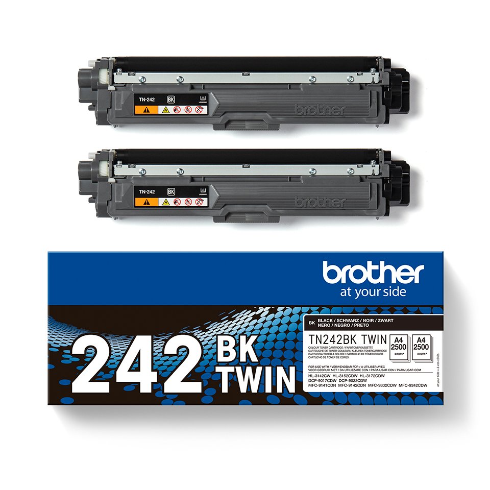 EAN 4977766812818 - Brother TN-242BKTWIN cartucho de tóner 2 pieza(s) Original Negro imagen 3