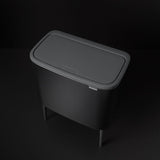 EAN 8710755316067 - Brabantia 316067 papelera 33 L Rectangular Acero inoxidable Negro imagen 8