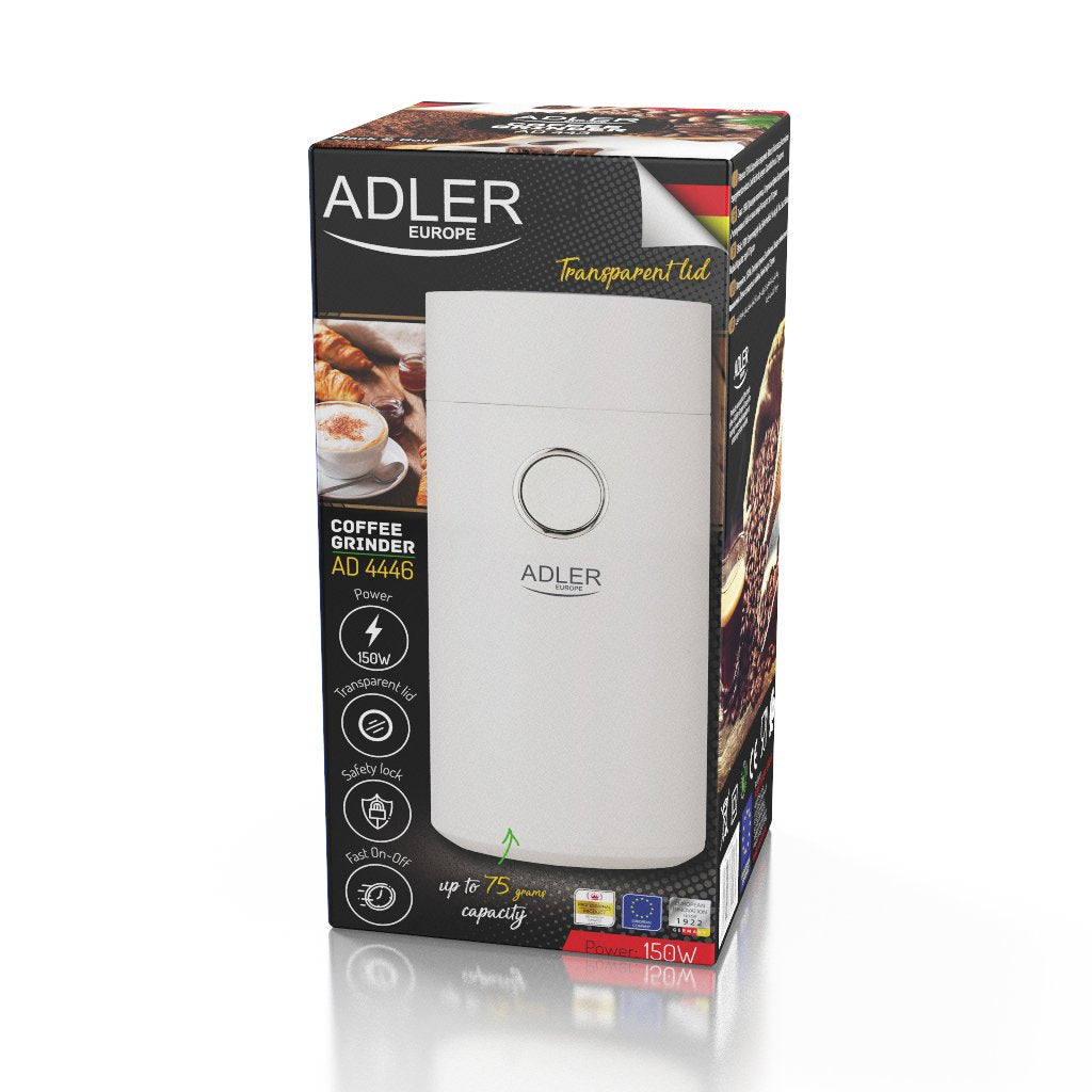 Molinillo  Adler Ad 4446ws  De Café 150 W Blanco