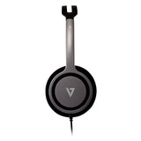 EAN 662919104066 - V7 HA310-2EP auricular y casco Auriculares Alámbrico Diadema Música Negro, Plata imagen 4