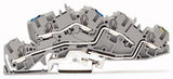 Wago 2005-7646 Installationsetagen- Klemme,N L Pe,Push-In Cage Clamp ,Grau