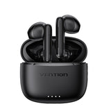 Auriculares Bluetooth Vention Elf E03 Nbhb0 Con Estuche De Carga Autonomía 6h Negros