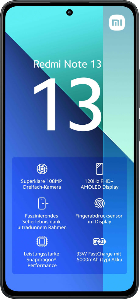 EAN 6941812759424 - Xiaomi Redmi Note 13 16,9 cm (6.67") Ranura híbrida Dual SIM Android 13 4G USB Tipo C 8 GB 256 GB 5000 mA imagen 2