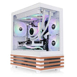 Thermaltake View 170 Ws Argb  (Blanco/Holz, Tempered Glass X 2, Holz-Struktur) Ca-1z4-00m6wn-Ws