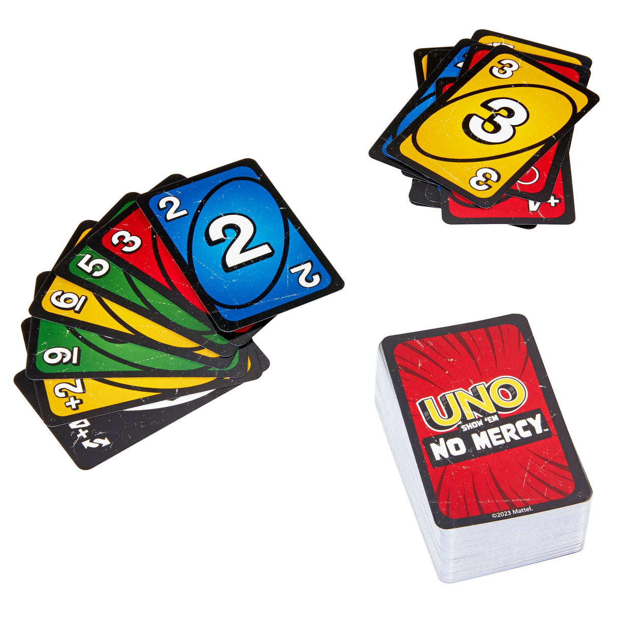 Juego De Cartas Mattel Uno No Mercy   Hwv18