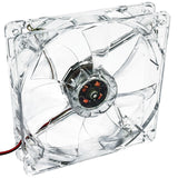 Ventilador Akyga 12 Cm Led Blanco Aw-12a-Wh Molex 120x120 Mm