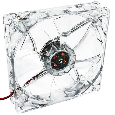 EAN 5901720131027 - Akyga System fan 12 cm LED blue AW-12A-BL Molex 120x120 mm Carcasa del ordenador Ventilador Transparente  imagen 2