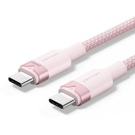 EAN 6922794789500 - Vention TRIPH cable USB USB 2.0 2 m USB C 240 W Rosa imagen 1