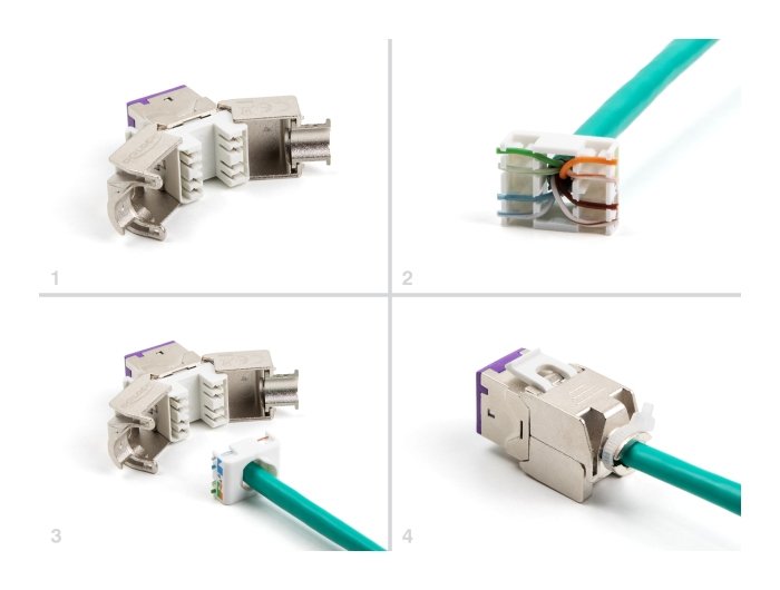 EAN 4043619881215 - DeLOCK 88121 módulo de conector de red imagen 5