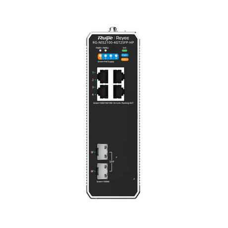 EAN 6976915001491 - Ruijie Networks RG-NIS2100 Gestionado L2 Gigabit Ethernet (10/100/1000) Energía sobre Ethernet (PoE) Negr imagen 4