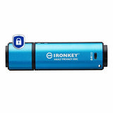 EAN 0740617330236 - Kingston Technology IronKey Vault Privacy 50 unidad flash USB USB Tipo C 3.2 Gen 1 (3.1 Gen 1) Negro, Azu imagen 1