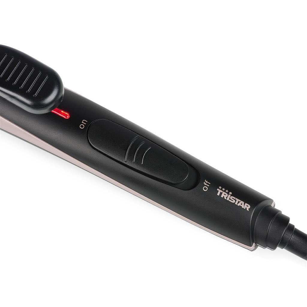 Rizador Para El Pelo Tristar Hd-2421 Negro Y Rosa