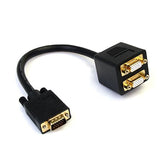 EAN 0065030837781 - StarTech.com VGASPL1VV cable VGA 0,3 m VGA (D-Sub) 2 x VGA (D-Sub) Negro imagen 1