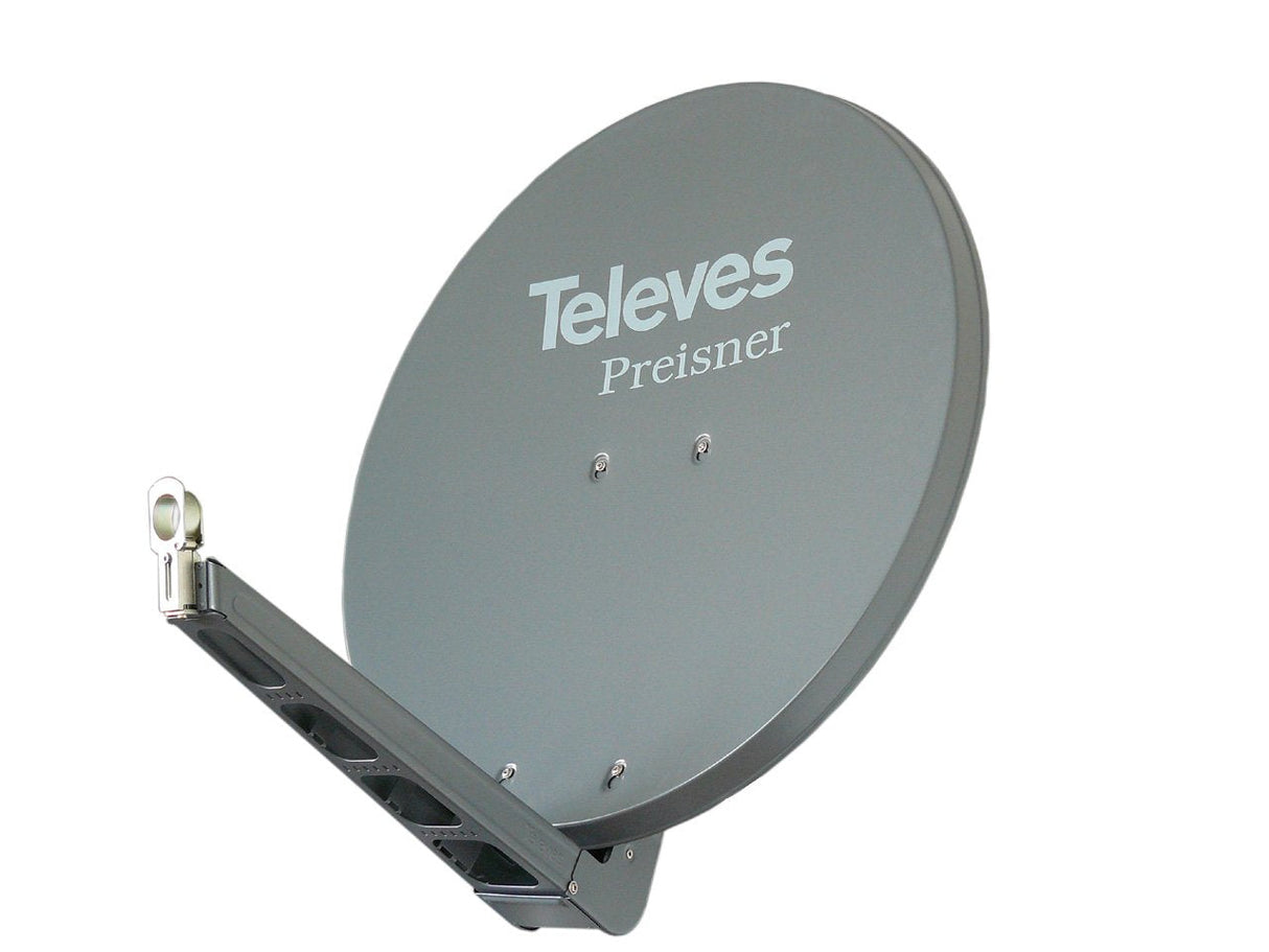 Televes S 85qsd-G Graphit Sat-Spiegel 85cm Alu