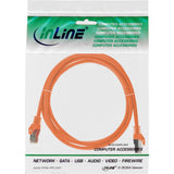 Cable De Red Inline Sf/Utp Cat.5e Naranja 3m