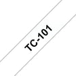 EAN 4977766050487 - Brother TC-101 cinta para impresora de etiquetas Negro sobre transparente imagen 1