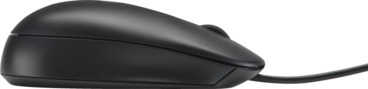 Hp Ratón Óptico Usb 2.9m Negro, Óptico, Usb Tipo A, Negro