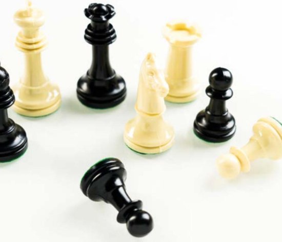 Fournier Fichas De Ajedrez De Plástico St Nº 3 -Caja De Plástico-