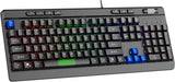 Teclado Español Sparco  Spmemkeybesp Gaming Negro Qwerty Cable Usb