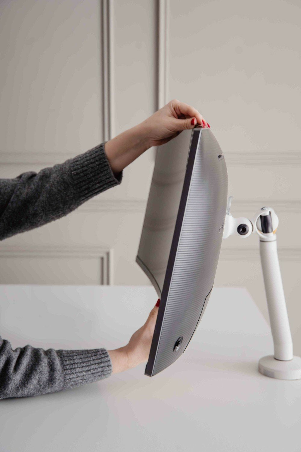 Bakkerelkhuizen Monitorarm Be Flexible Single Blanco Retail