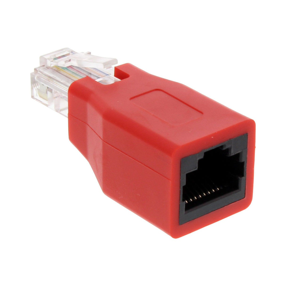 Adaptador Cruzado Inline Rj45 Macho A Hembra