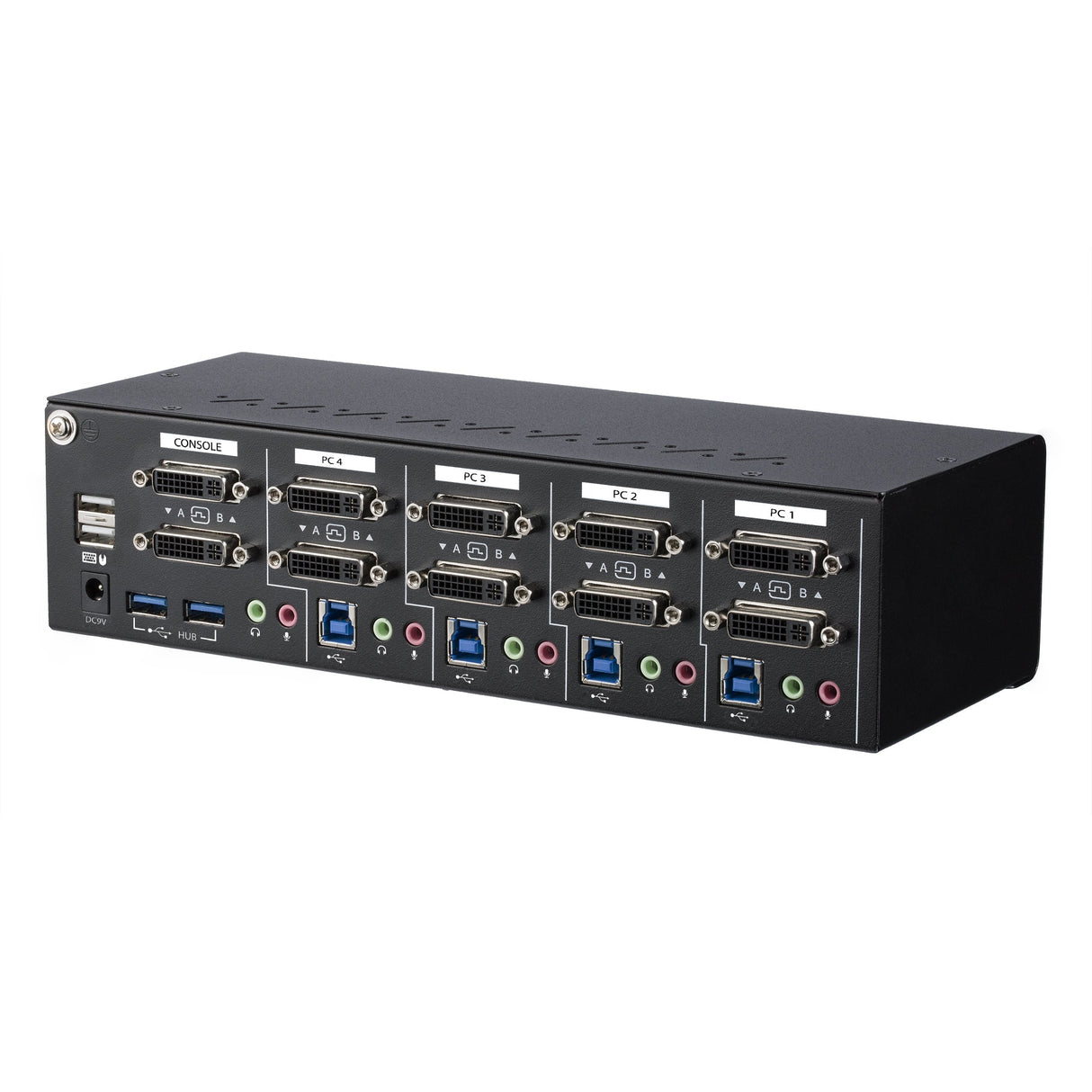 EAN 0065030858496 - StarTech.com SV431DL2DU3A interruptor KVM Negro imagen 2