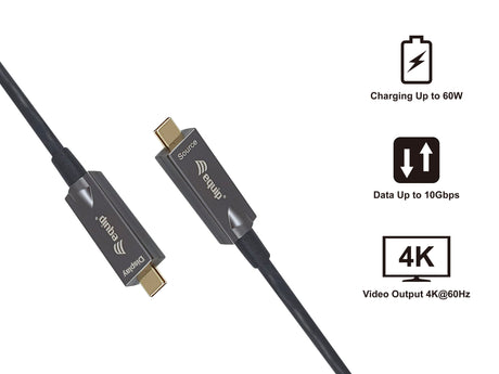 EAN 4015867231197 - Equip 119461 cable USB USB 3.2 Gen 2 (3.1 Gen 2) 5 m USB C Negro imagen 4