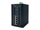 EAN 4015867239278 - LevelOne IGU-2072 switch Gestionado L2+ Gigabit Ethernet (10/100/1000) Negro imagen 1