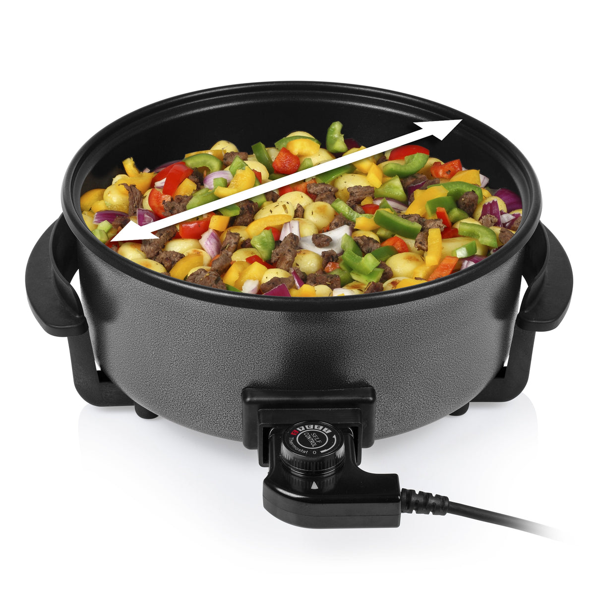 Paellera Eléctrica Tristar Pz-9135 Multifunción Xl Ø30cm 1500w